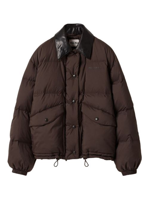 Pongetec down jacket MIU MIU | ML110715WXF0192